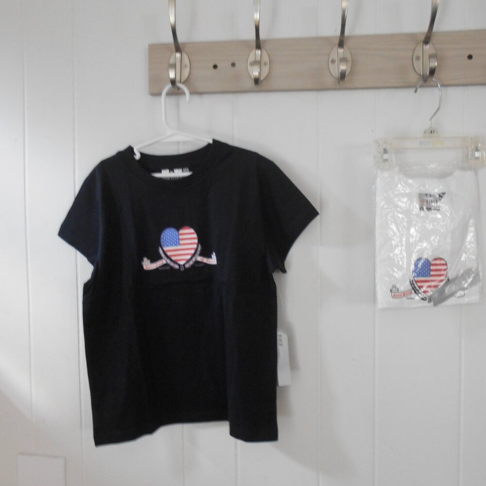 "UNITED STATES OF DANCE" Tee Shirt- Child Medium-Black or White-NWTag